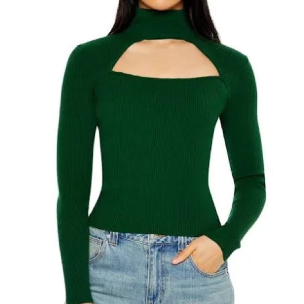 NWOT Forever 21 Emerald Green Sweater
